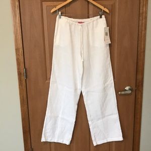 Sunny Leigh 100% linen Flower Heaven beach pants